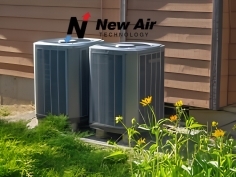 New air conditioning replacement unit installed at a Branchburg NJ home